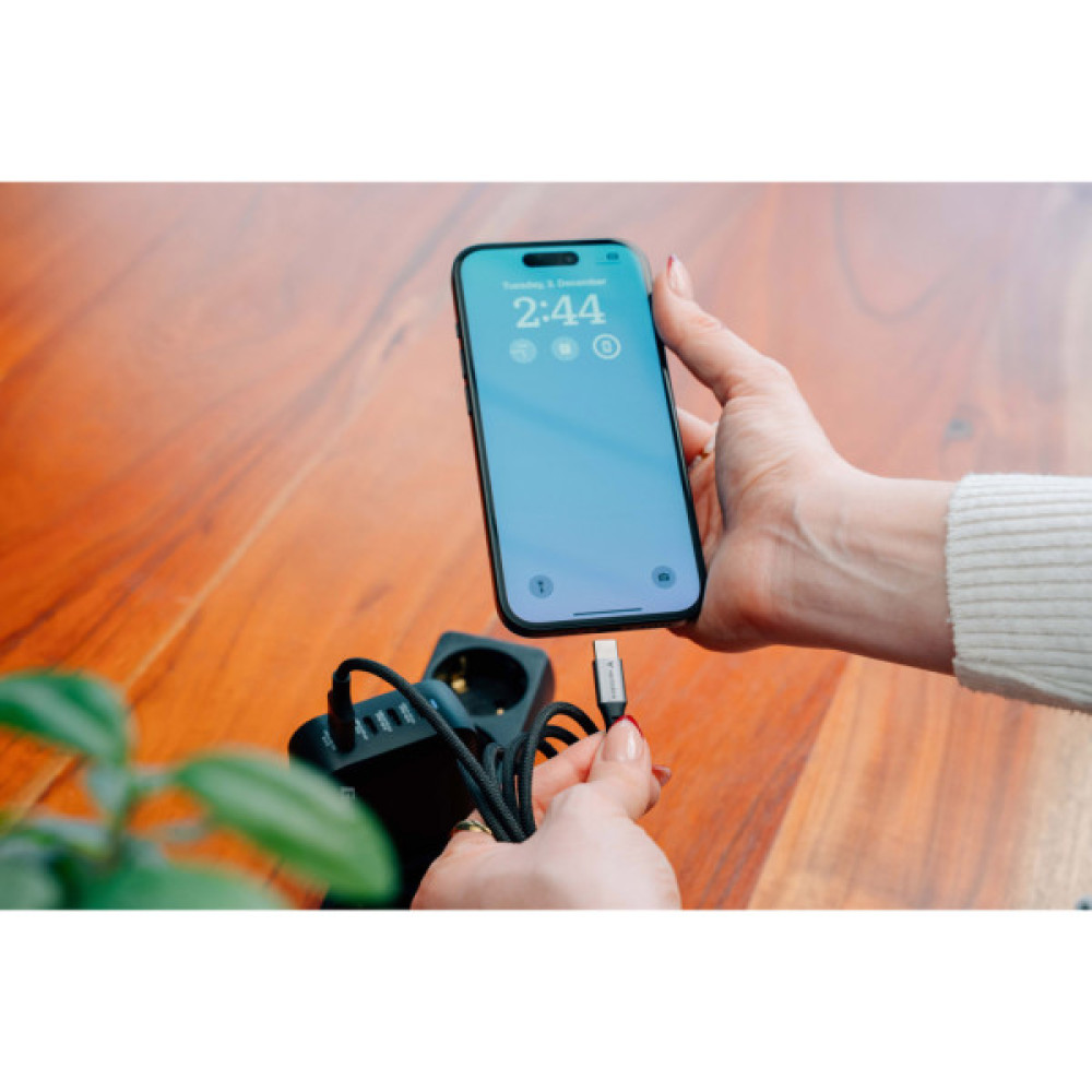 Дата кабель USB-C to USB-C 1.2m 100W black Verbatim (31846)