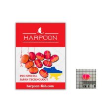 Бойл Harpoon МІНІ з резинкою Pop UP 9*8мм 10шт Мед/Мотиль (2700000046395)