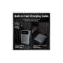 Батарея універсальна Vention 20000mAh 65W 3A PD, QC/3.0, USB-A, Type-C OUT, with Built-in USB-C Cable, LED Display (FHYB0) Батарея універсальна Vention 20000mAh 65W 3A PD, QC/3.0, USB-A, Type-C OUT, with Built-in USB-C Cable, LED Display (FHYB0)