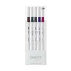Лайнер UNI набір Emott Vintage Color 0.4 мм 5 кольорів (PEM-SY/5C.03VC)
