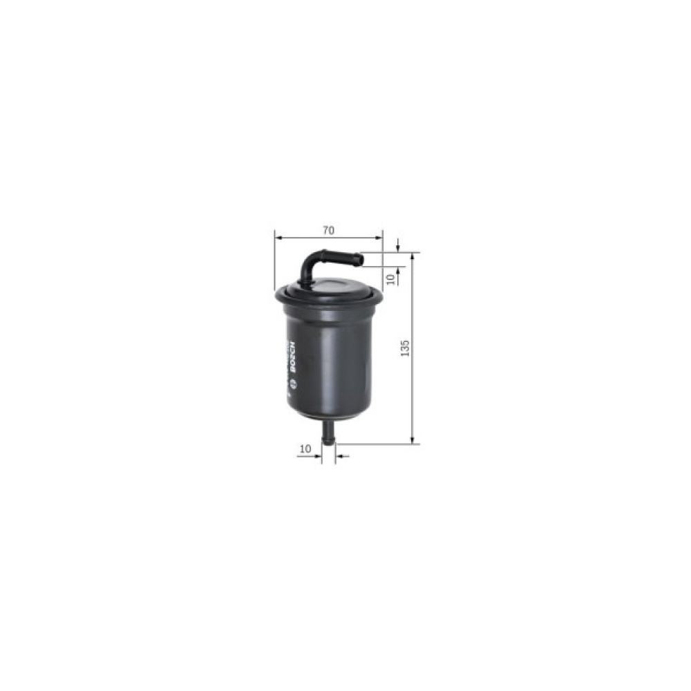 Фільтр паливний Bosch 0986450106