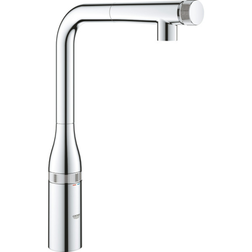Змішувач для кухні Grohe Accent Smart Control, довж.виливу - 199мм, поворотний/витяжний, вентиль/кнопка, хром Змішувач для кухні Grohe Accent Smart Control, довж.виливу - 199мм, поворотний/витяжний, вентиль/кнопка, хром