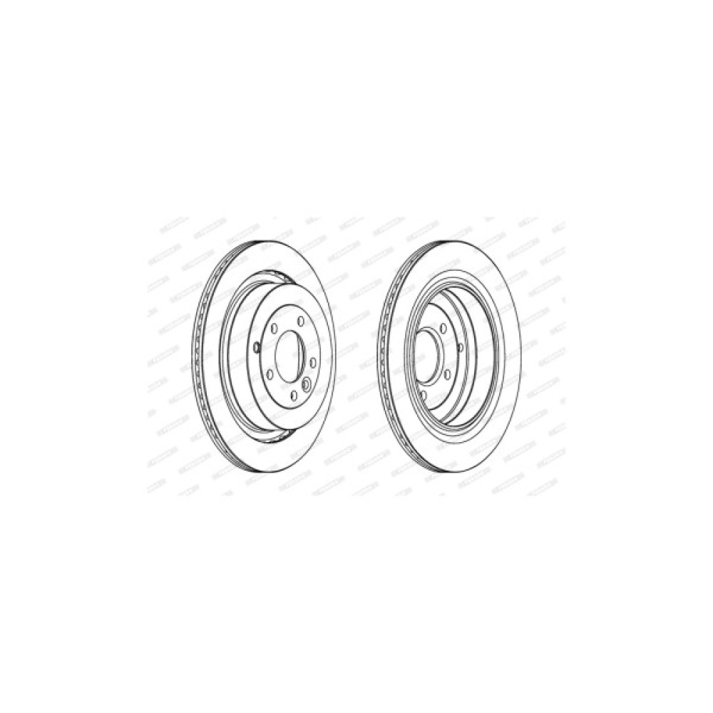 Гальмівний диск FERODO DDF1433C-1