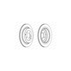 Гальмівний диск FERODO DDF1433C-1