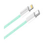 Дата кабель USB-C to Lightning 1.0m 27W green ColorWay (CW-CBPDCL061-G) Дата кабель USB-C to Lightning 1.0m 27W green ColorWay (CW-CBPDCL061-G)