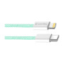 Дата кабель USB-C to Lightning 1.0m 27W green ColorWay (CW-CBPDCL061-G) Дата кабель USB-C to Lightning 1.0m 27W green ColorWay (CW-CBPDCL061-G)