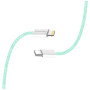 Дата кабель USB-C to Lightning 1.0m 27W green ColorWay (CW-CBPDCL061-G) Дата кабель USB-C to Lightning 1.0m 27W green ColorWay (CW-CBPDCL061-G)