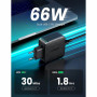 Зарядний пристрій Ugreen CD216 66W 2xType-C PD Charger (Black) (70867) Зарядний пристрій Ugreen CD216 66W 2xType-C PD Charger (Black) (70867)