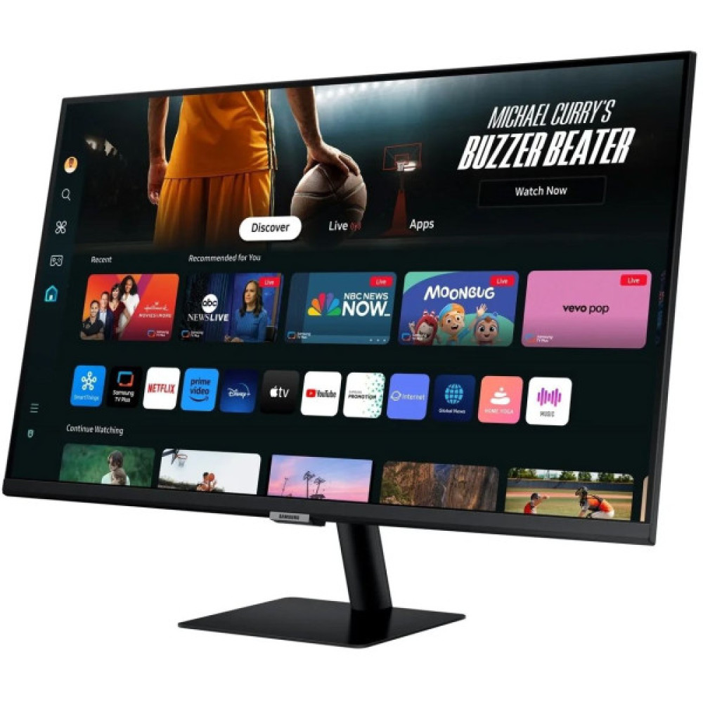 Монітор Samsung 32"S32DM702 HDMI, USB, Bluetooth, VA, 3840x2160, 4ms