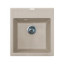 Набір кухонна Adamant Brick, штучний камінь, квадрат, без крила, 460x515x200мм, чаша - 1, врізна, Avena + змішувач