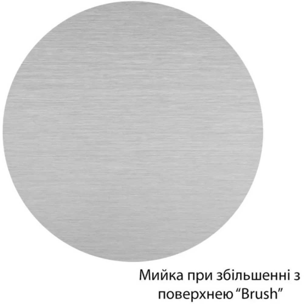 Мийка кухонна Kroner Geburstet-5050HM (CV022800)