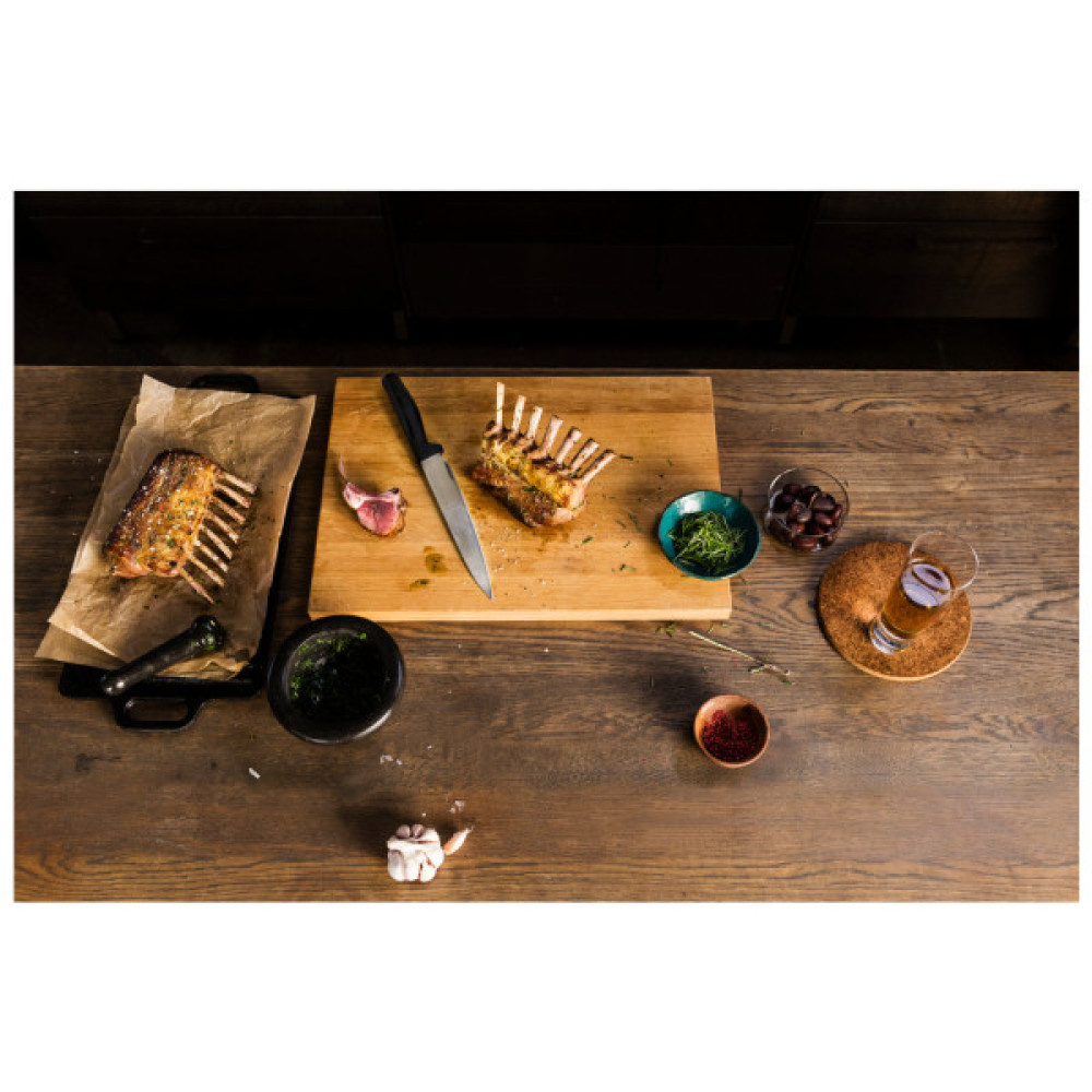 Кухонний ніж Fiskars Hard Edge для м'яса 22 см (1051760)