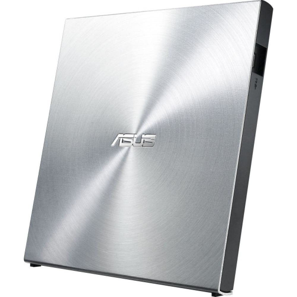Привід оптичний портативний ASUS SDRW-08U5S-U DVD+-R/RW burner USB2.0 срібло Retail Box Slim