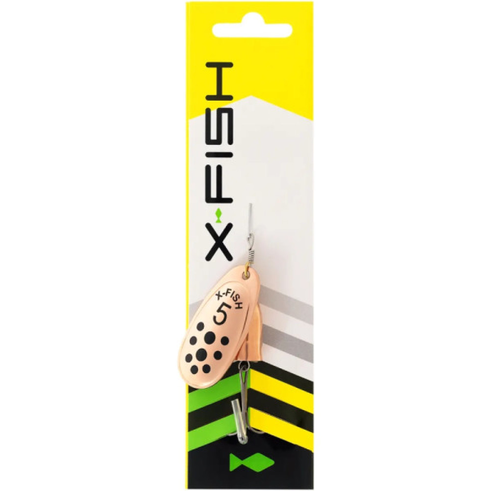 Блешня X-Fish Wolf 12,5g 5 Copper (1917.05.48)