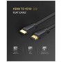 Кабель мультимедійний HDMI M to HDMI M 2.0m V2.0 4K black Ugreen (UGR-70159)