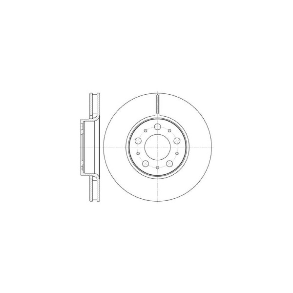 Гальмівний диск REMSA 6619.10