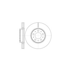 Гальмівний диск REMSA 6619.10