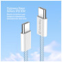 Дата кабель USB-C to USB-C 1.0m 60W 3.0А blue ColorWay (CW-CBPDCC061-BL) Дата кабель USB-C to USB-C 1.0m 60W 3.0А blue ColorWay (CW-CBPDCC061-BL)