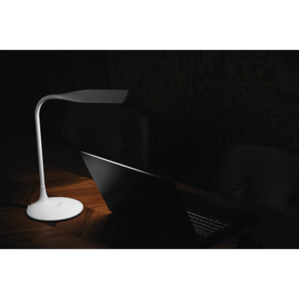 Настільна лампа 2E 7Вт 3000K 4000K 5700K 2200мАг USB-A без БЖ білий (2E-DL2240)