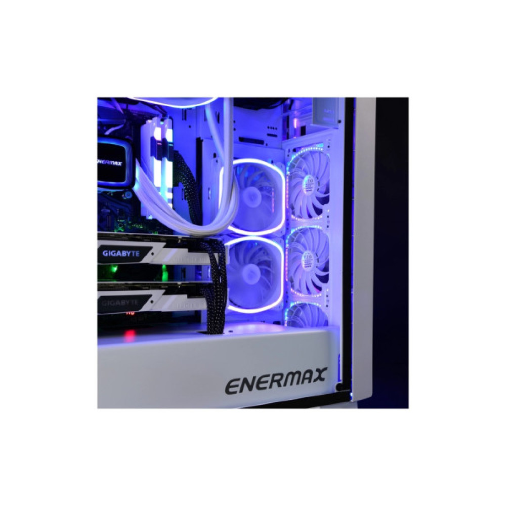 Кулер до корпусу Enermax SquA RGB White (UCSQARGB12P-W-SG)