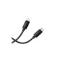 Дата кабель USB-C to Lightning 1.0m PD30W silicone BX123 Leya black BOROFONE (6941991124174)