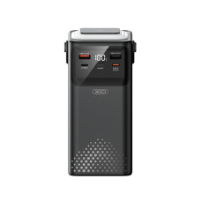 Батарея універсальна XO 80000mAh, PD/20W, QC/22,5W, Lamp, black (XO-PR287-BK)