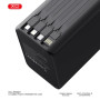 Батарея універсальна XO 80000mAh, PD/20W, QC/22,5W, Lamp, black (XO-PR287-BK)