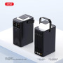 Батарея універсальна XO 80000mAh, PD/20W, QC/22,5W, Lamp, black (XO-PR287-BK)
