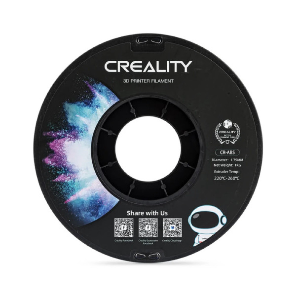 Пластик для 3D-принтера Creality ABS 1кг, 1.75мм, blue (3301020036)