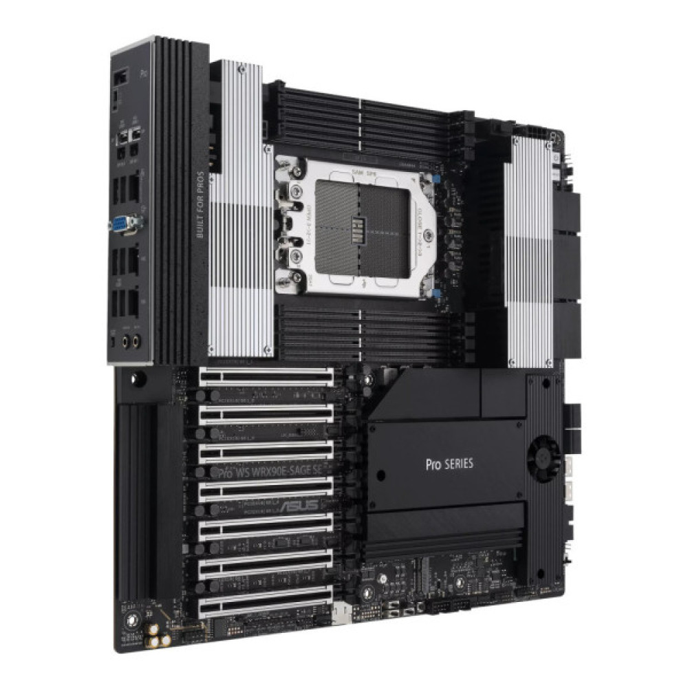 Серверна материнська плата ASUS PRO WS WRX90E-SAGE SE sTR5 WRX90 8xDDR5 M.2 EEB (90MB1FW0-M0EAY0)