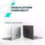 Концентратор Canyon hub DS-18 5in1 USB-C Grey (CNS-TDS18) Концентратор Canyon hub DS-18 5in1 USB-C Grey (CNS-TDS18)