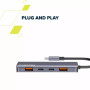 Концентратор Canyon hub DS-18 5in1 USB-C Grey (CNS-TDS18) Концентратор Canyon hub DS-18 5in1 USB-C Grey (CNS-TDS18)