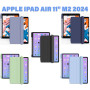 Чохол до планшета BeCover Tri Fold Hard TPU Apple iPad Air 11" M2/M3 (2024/2025) Purple (711404) Чохол до планшета BeCover Tri Fold Hard TPU Apple iPad Air 11" M2/M3 (2024/2025) Purple (711404)