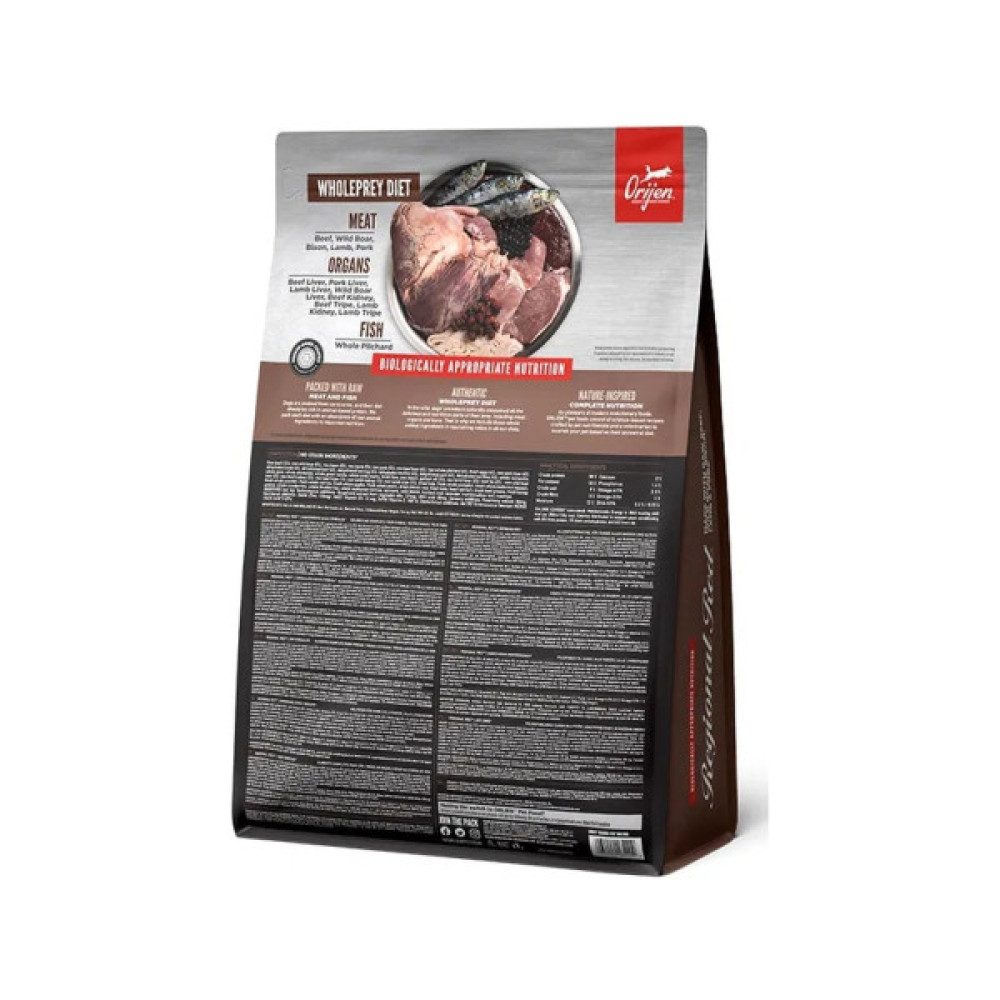 Сухий корм для собак Orijen Regional Red 6 кг (0064992184605)