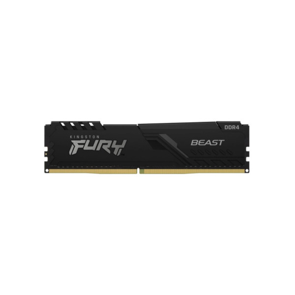 Модуль пам'яті для комп'ютера DDR4 8GB 3200 MHz Beast Black Kingston Fury (ex.HyperX) (KF432C16BB/8WP)