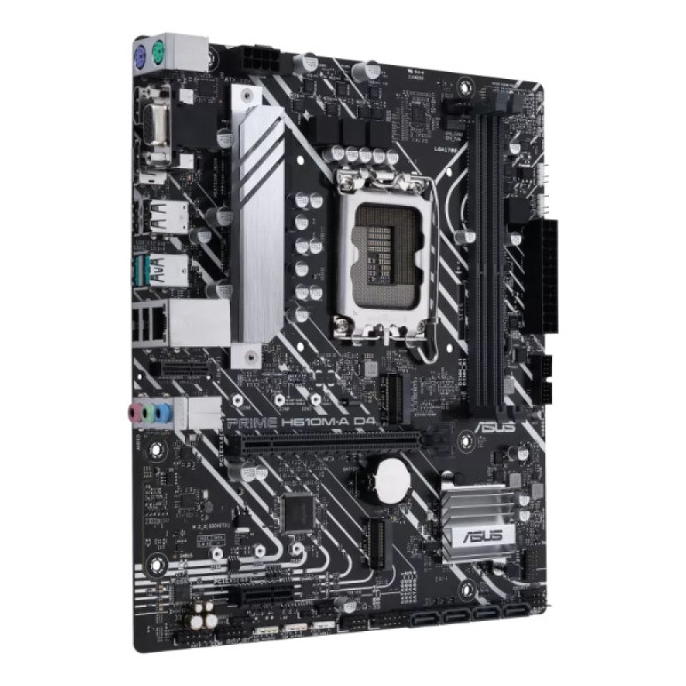 Материнcька плата ASUS PRIME H610M-A D4-CSM s1700 H610 2xDDR4 M.2 HDMI D-Sub DP mATX