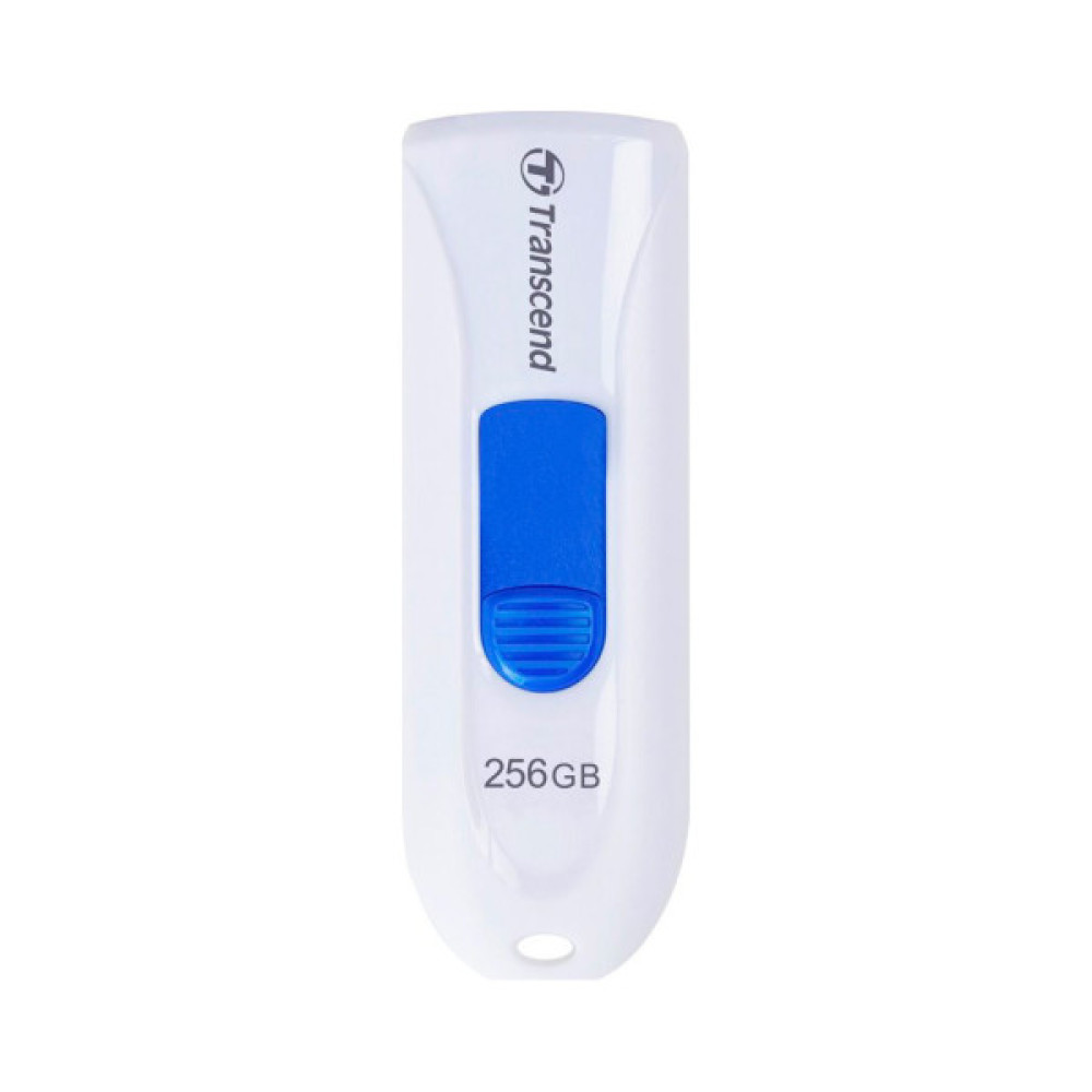 USB флеш накопичувач Transcend 256GB JetFlash 790 White USB 3.1 (TS256GJF790W)