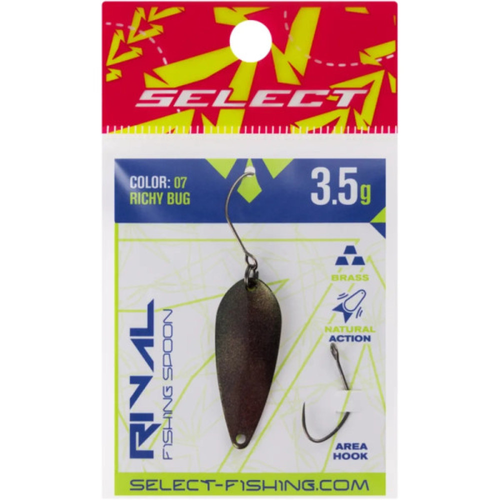 Блешня Select Rival 3.5g 34mm 07 Richy Bug (1870.80.27)
