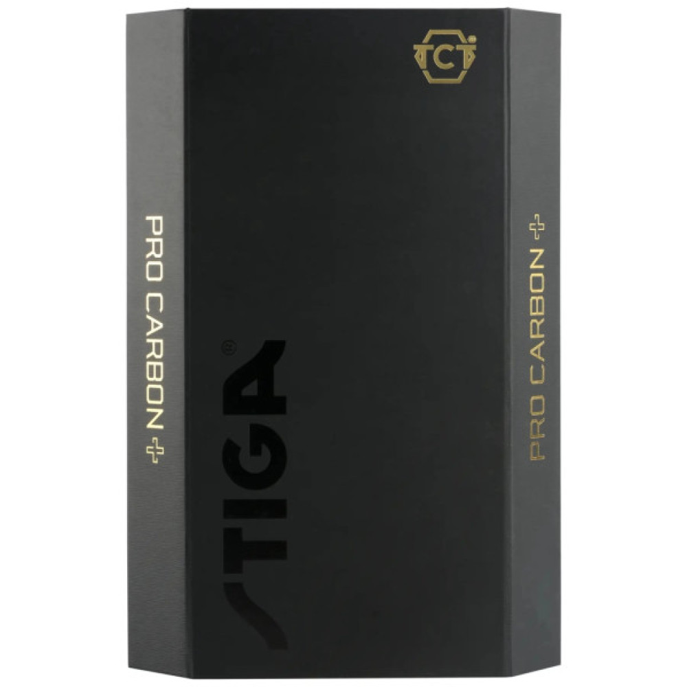 Ракетка для настільного тенісу Stiga Pro Carbon Plus 5 Star FL (1215-2820-01) (931105)