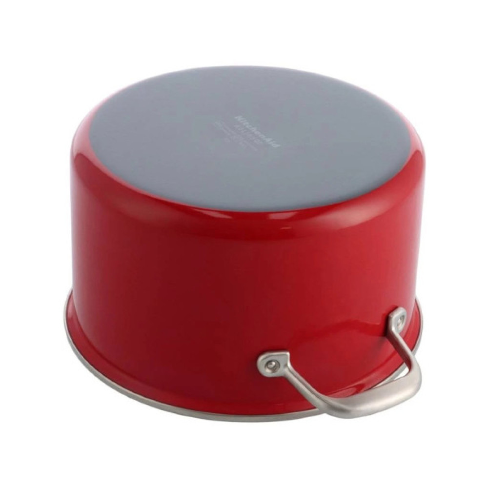 Каструля KitchenAid Steel Core 24 см 6 л червоний (CC003270-001)