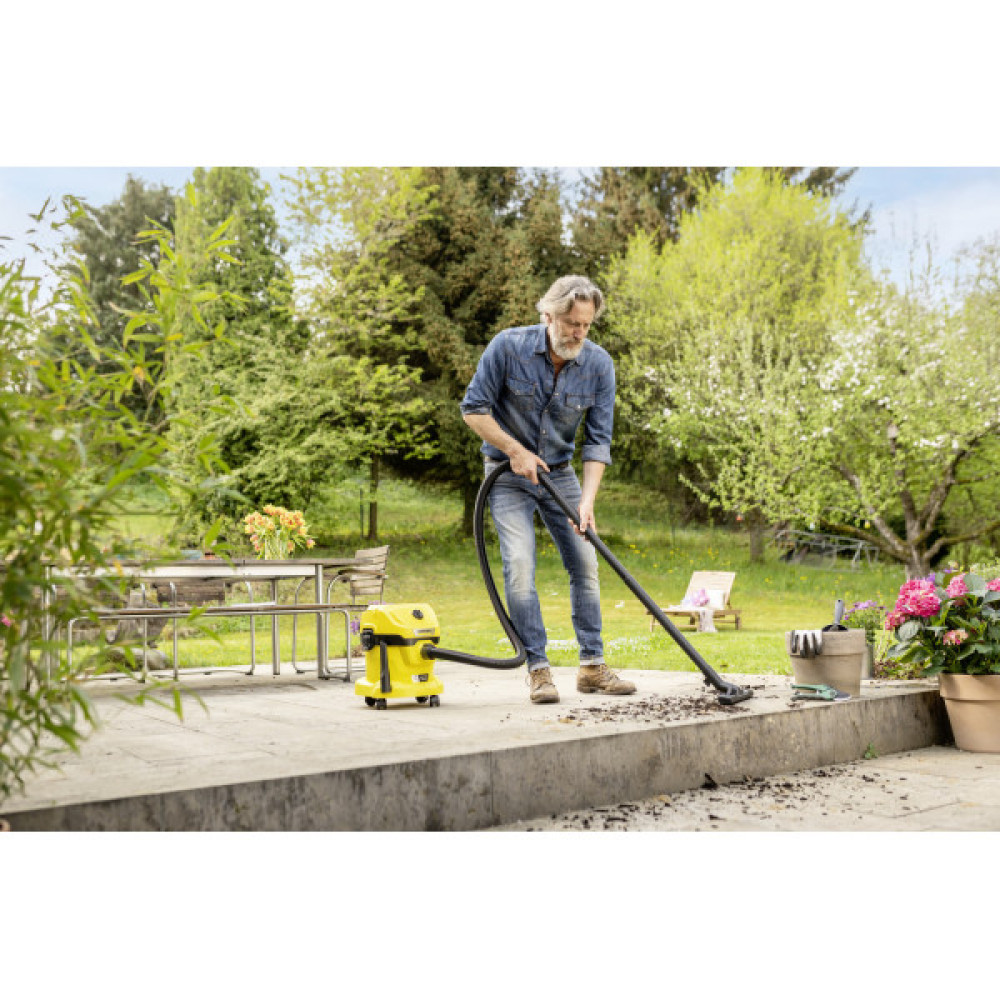 Пилосос професійний акумуляторний Karcher WD 2-18 18В контейнер 12л без АКБ та ЗП