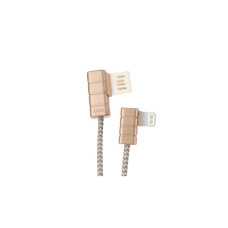 Дата кабель USB 2.0 AM to Lightning 1.0m Gallop Rose-Gold 2.4A iKAKU (YT-iK/GA-LRG) Дата кабель USB 2.0 AM to Lightning 1.0m Gallop Rose-Gold 2.4A iKAKU (YT-iK/GA-LRG)