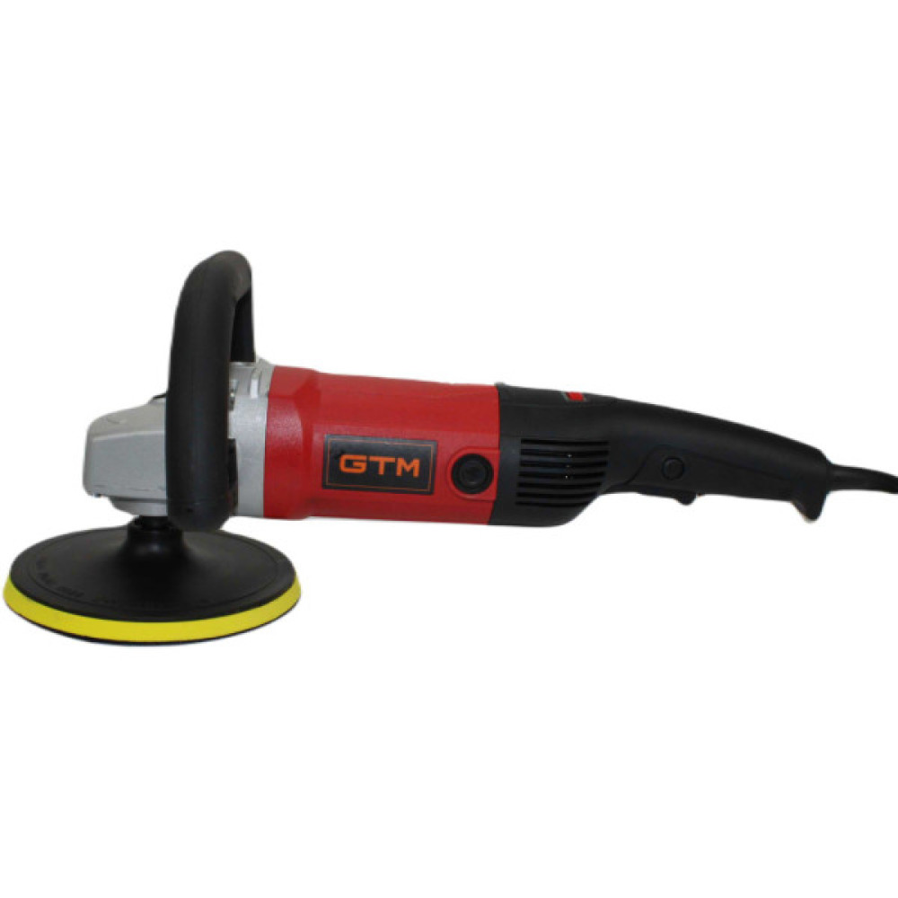 Шліфувальна машина GTM PO180/1300E полірувальна 180мм, 1300Вт, 400-2200об/хв (PO180/1300E)