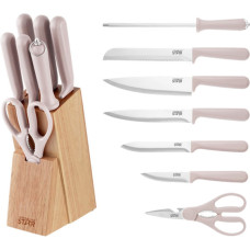 Набір ножів WINNINGSTAR ST-7802 7 предметів Beige (WNNGS-ST-7802-BG)