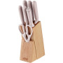 Набір ножів WINNINGSTAR ST-7802 7 предметів Beige (WNNGS-ST-7802-BG)