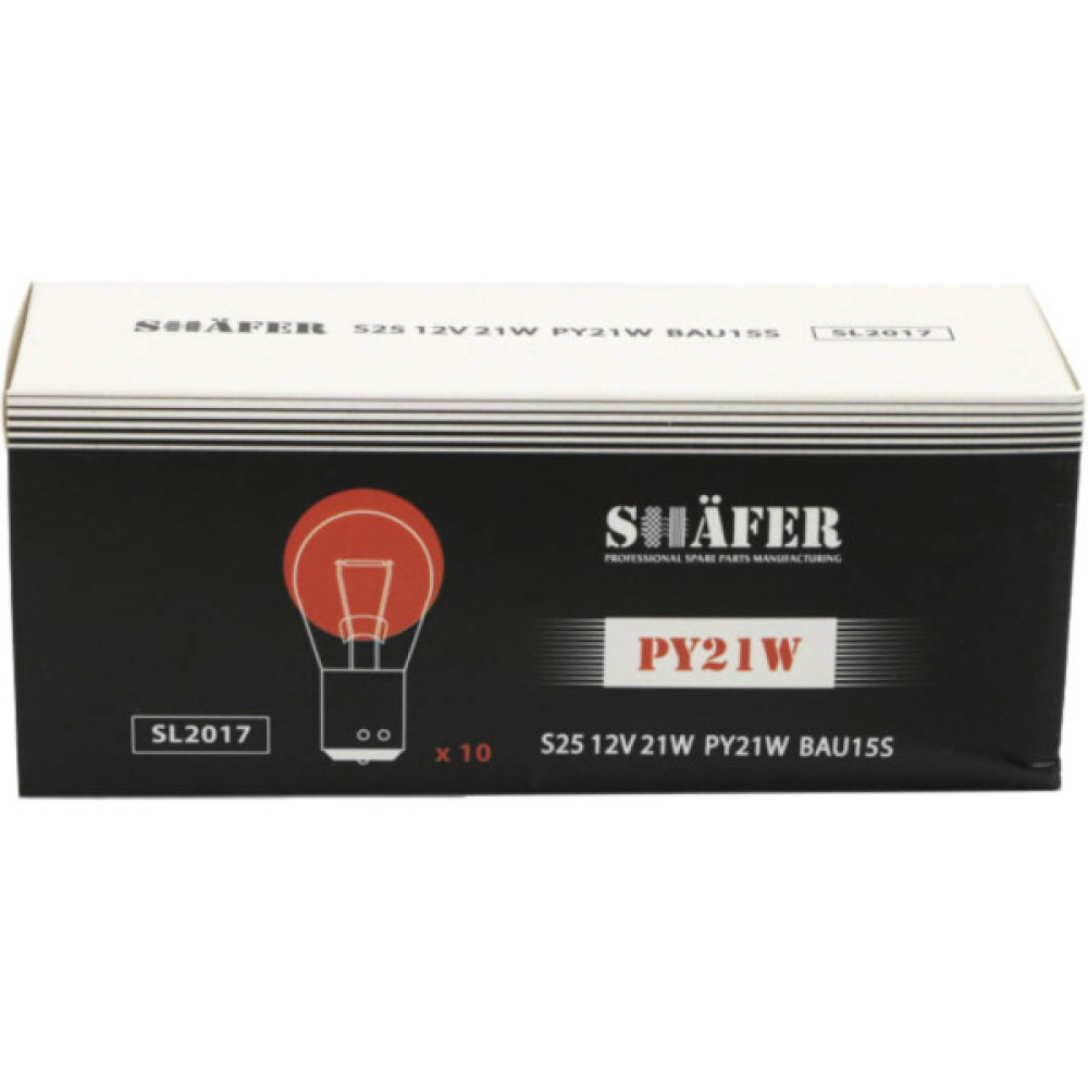 Автолампа SHAFER 12V21WPY21WBAU15S (SL2017)
