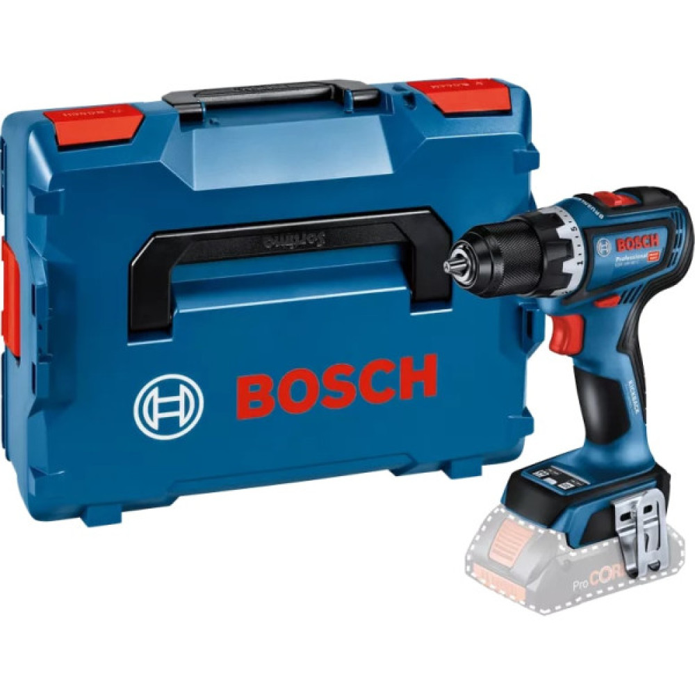 Шурупокрут-дриль ударний акумуляторний Bosch Professional GSR 18V-90 C 18В 36-64Нм 0-2100об·хв кейс 1.1кг без АКБ та ЗП