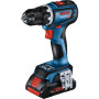 Шурупокрут-дриль ударний акумуляторний Bosch Professional GSR 18V-90 C 18В 36-64Нм 0-2100об·хв кейс 1.1кг без АКБ та ЗП