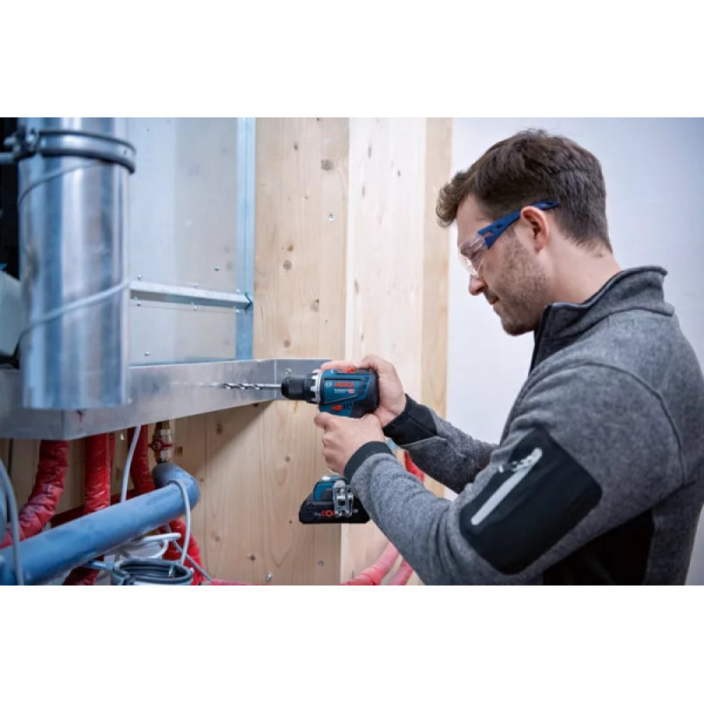 Шурупокрут-дриль ударний акумуляторний Bosch Professional GSR 18V-90 C 18В 36-64Нм 0-2100об·хв кейс 1.1кг без АКБ та ЗП