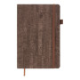 Книга записна Buromax Wood 96 аркушів А5 у клітинку бежевий (BM.295114-28) Книга записна Buromax Wood 96 аркушів А5 у клітинку бежевий (BM.295114-28)